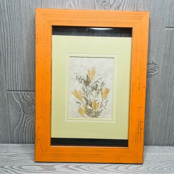 3 framed wall art one saying and 2 pressed flower art framed - Picture 6 of 7